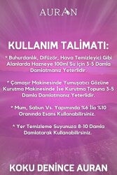 Auran Sümbül Saf Esansiyel Uçucu Yağ Buhurdanlık Yağ Difüzör Esansı Aromaterapi Ortam Küre Koku Yağı100ml - 7