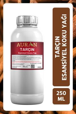 Auran Tarçın Esansiyel Uçucu Yağ Esans Koku Yağı Hobi Esans Mum Sabun Oda Kokusu 250ml - 1