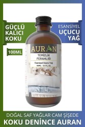 Temizlik Ferahlığı Esansiyel Uçucu Koku Yağı Ortam Kokusu Doğal Yağ Sihirli Küre Hobi Esansı 100ml - 1