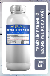 Auran Temizlik Ferahlığı Esansiyel Uçucu Yağ Esans Koku Yağı Hobi Esans Mum Sabun Oda Kokusu 1000ml - 1