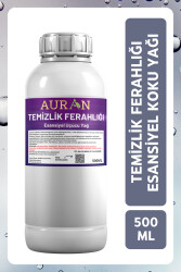 Auran Temizlik Ferahlığı Esansiyel Uçucu Yağ Esans Koku Yağı Hobi Esans Mum Sabun Oda Kokusu 500ml - 1