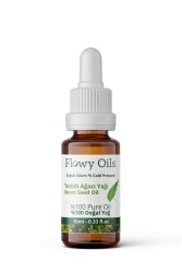 Flowy Oils Tesbih Ağacı Yağı Neem Yağı %100 Doğal Bitkisel Sabit Yağ Neem Seed Oil 10ml - 2