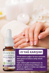 Flowy Oils Tırnak Bakım Yağı +9 Yağ Içeren %100 Doğal Karışım Nail Care Oil 10ml - 2