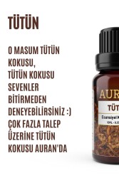 Tütün Esansiyel Uçucu Koku Yağı Difüzör Esansı Buhurdanlık Yağı Aromaterapi Yağı 100ml - 2