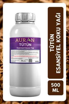 Auran Tütün Esansiyel Uçucu Yağ Esans Koku Yağı Hobi Esans Mum Sabun Oda Kokusu 500ml - 1