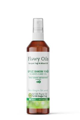 Flowy Oils Uyuz, Kaşıntı Bakım Yağı +9 Yağ Içeren %100 Doğal Karışım Sprey Scabies Care Oil 50ml - 2