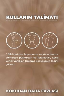 Vanillian Dreams Parfümlü Kadın Vücut Spreyi Vücut Kokusu Vücut Misti Body Mist Spray 150ml - 6