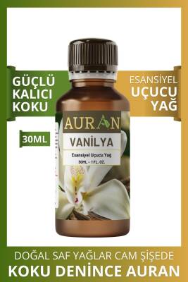 Vanilya Esansiyel Uçucu Koku Yağı Difüzör Esansı Buhurdanlık Yağı Aromaterapi Yağı 30ml - 1