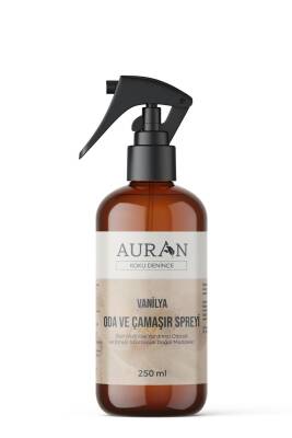 Vanilya Parfümlü Oda ve Çamaşır Spreyi Ortam ve Kumaş Kokusu Vanilla Room Spray 250ml - 1