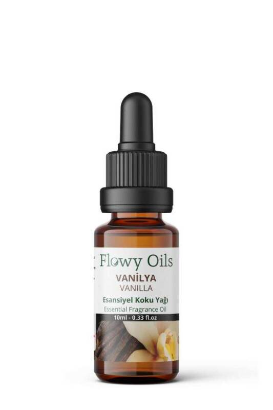 Flowy Oils Vanilya Saf Esansiyel Uçucu Koku Yağı Esans Buhurdanlık Yağı Difüzör Esansı Fragrance 10ml - 2