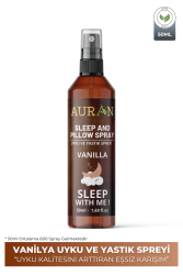 Auran Vanilya Uyku Ve Yastık Spreyi Rahatlatıcı Uyku Ve Dinlenme Spreyi Sleep And Pıllow Spray 50ml - 1