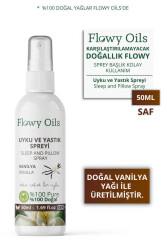 Flowy Oils Vanilya Uyku Ve Yastık Spreyi Vanilla Sleep And Pıllow Spray 50 Ml - 1