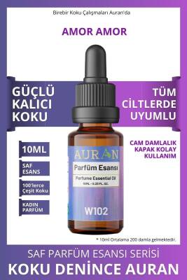 Auran W102- Amor Amor Kadın Parfüm Esansı 10ml - 1