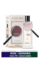 Auran W106 - Euphoria Kadın Parfüm Çiçeksi Amber 50ml - 1