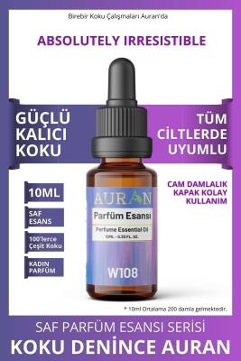 Auran W108 - Gy Absolutely Irresistible Kadın Parfüm Esansı 10ml - 1