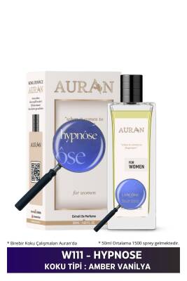 Auran W111 - Hypnose Kadın Parfüm Amber Vanilya 50ml - 1