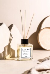 Beyaz Sabun Çubuklu Oda Kokusu Bambu Kokusu Kare Şişe White Soup Reed Diffuser 100ml - 1