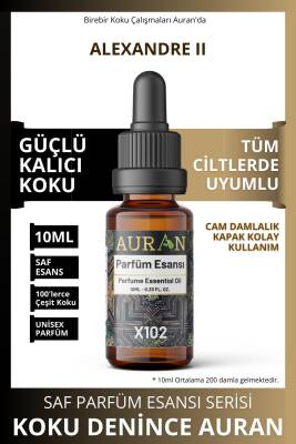 Auran X102 - Alexandre Iı Unisex Parfüm Esansı 10ml - 1