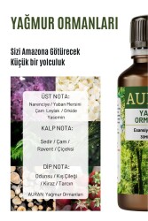 Yağmur Ormanları Esansiyel Uçucu Koku Yağı Difüzör Esansı Buhurdanlık Yağı Aromaterapi Yağı 30ml - 2