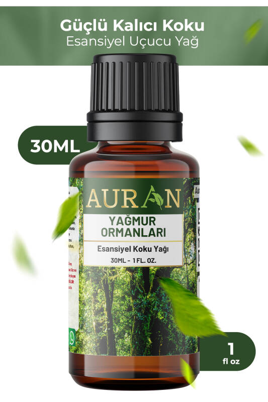 Yağmur Ormanları Esansiyel Uçucu Koku Yağı Difüzör Esansı Buhurdanlık Yağı Aromaterapi Yağı 30ml - 1