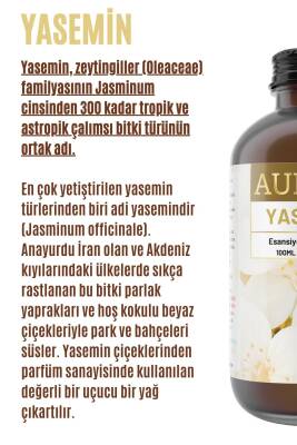 Yasemin Esansiyel Uçucu Koku Yağı Difüzör Esansı Buhurdanlık Yağı Aromaterapi Yağı 100ml - 2