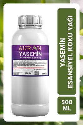 Auran Yasemin Esansiyel Uçucu Yağ Esans Koku Yağı Hobi Esans Mum Sabun Oda Kokusu 500ml - 1