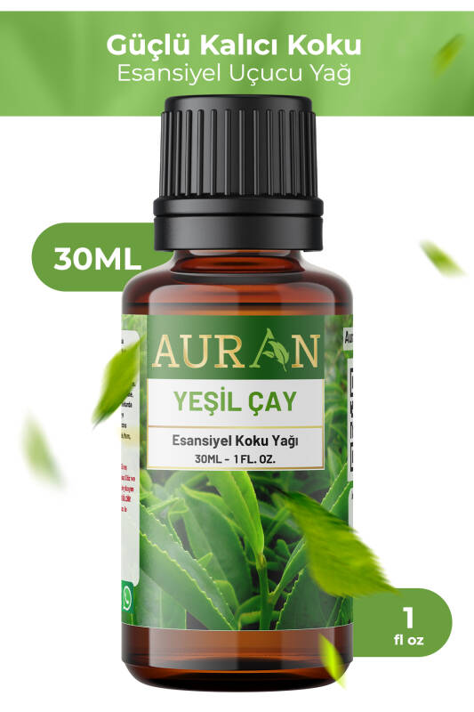 Yeşil Çay Esansiyel Uçucu Koku Yağı Ortam Kokusu Doğal Yağ Sihirli Küre Hobi Esansı 30ml - 1