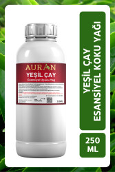 Auran Yeşil Çay Esansiyel Uçucu Yağ Esans Koku Yağı Hobi Esans Mum Sabun Oda Kokusu 250ml - 1