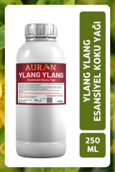 Auran Ylang Ylang Esansiyel Uçucu Yağ Esans Koku Yağı Hobi Esans Mum Sabun Oda Kokusu 250ml - 1