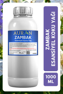 Auran Zambak Esansiyel Uçucu Yağ Esans Koku Yağı Hobi Esans Mum Sabun Oda Kokusu 1000ml - 1