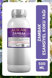 Auran Zambak Esansiyel Uçucu Yağ Esans Koku Yağı Hobi Esans Mum Sabun Oda Kokusu 500ml - 1